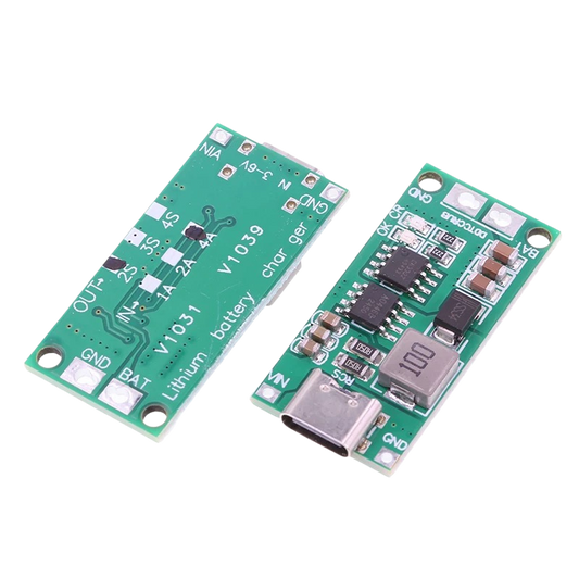 Type-C Lithium Battery Boost Charging Module 2S 3S 8.4V 12.6V