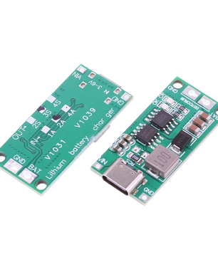 Type-C Lithium Battery Boost Charging Module 2S 3S 8.4V 12.6V