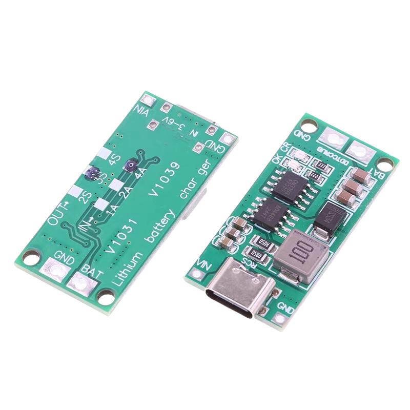 Type-C Lithium Battery Boost Charging Module 2S 3S 8.4V 12.6V