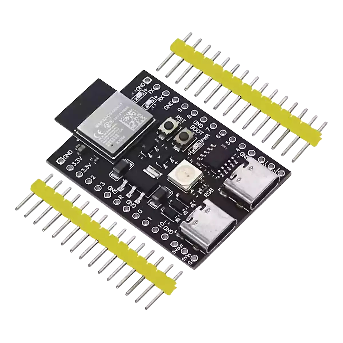 ESP32-C3 Development Board Dual Type-C WiFi Bluetooth BLE5.0 DevKitM-1 Core Board ESP32C3 Module