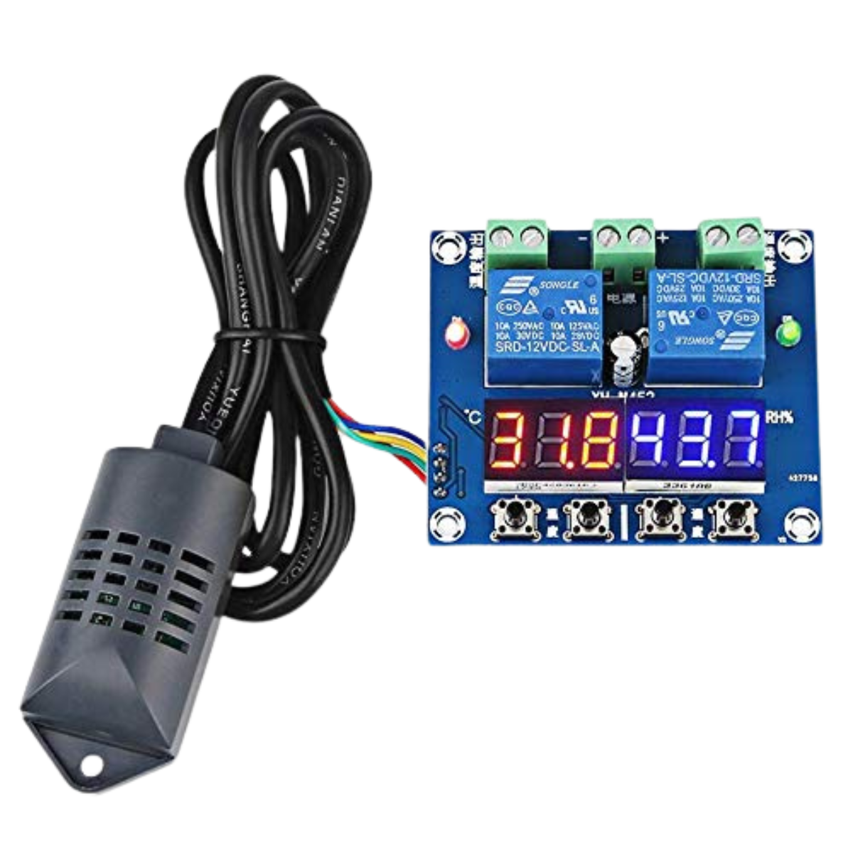 XH-M452 Humidity and Temperature controller متحكم حرارة و رطوبة
