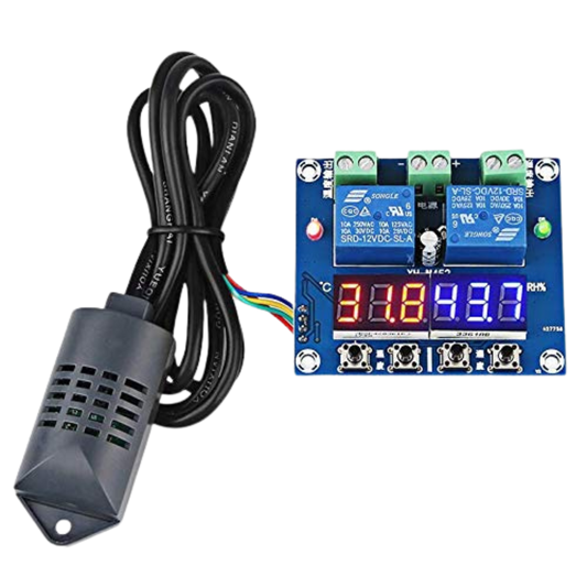 XH-M452 humidity and temperature controller متحكم حرارة و رطوبة