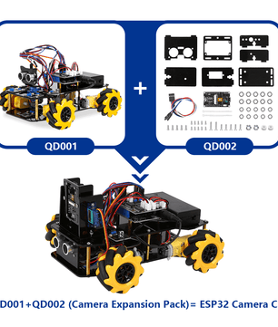 ACEBOTT QD001 ESP32 Smart Car Starter Kit