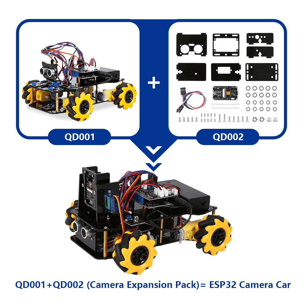 ACEBOTT QD001 ESP32 Smart Car Starter Kit