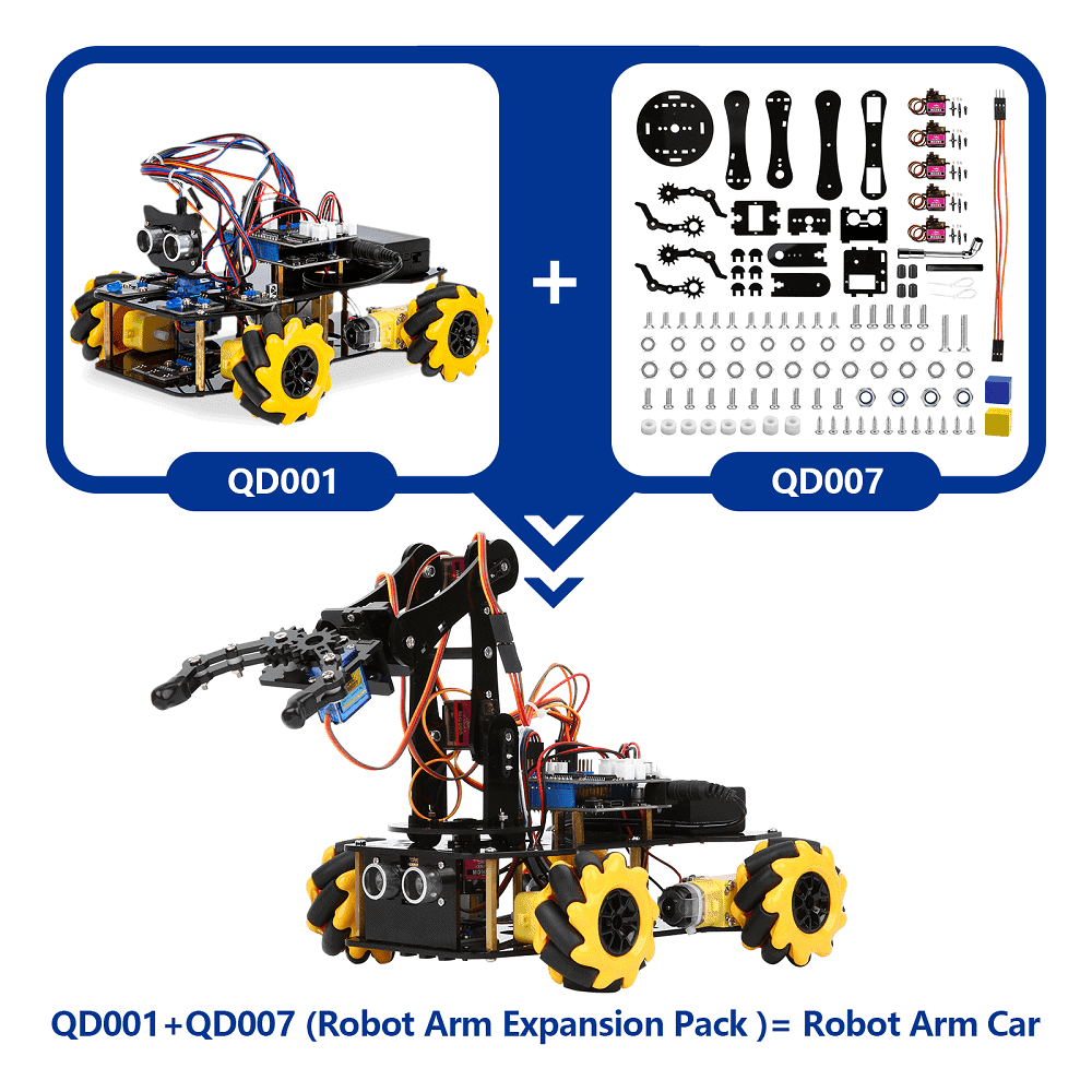 ACEBOTT QD001 ESP32 Smart Car Starter Kit