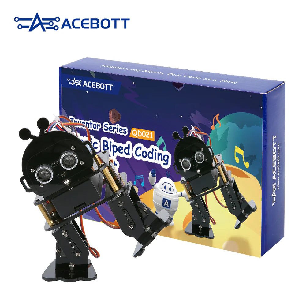 ACEBOTT QD021 Bionic Biped Robot Kit with ESP32 Controller Board