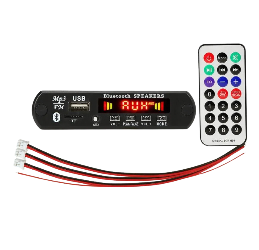 12V Bluetooth 5.0 MP3 Player Decoder module لوحة بلوتوث صوت