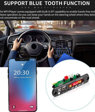 12V Bluetooth 5.0 MP3 Player Decoder Module لوحة بلوتوث صوت