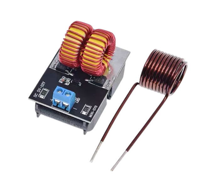 ZVS Induction Heating Power Supply 5V-12V Module وحدة تسخين بالحث المغناطيسي