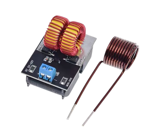 ZVS Induction Heating Power Supply 5V-12V Module وحدة تسخين بالحث المغناطيسي