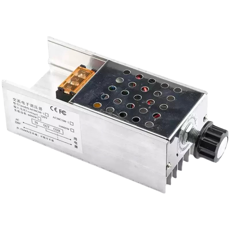 6000W 220V AC Dimmer خافض جهد تيار متردد