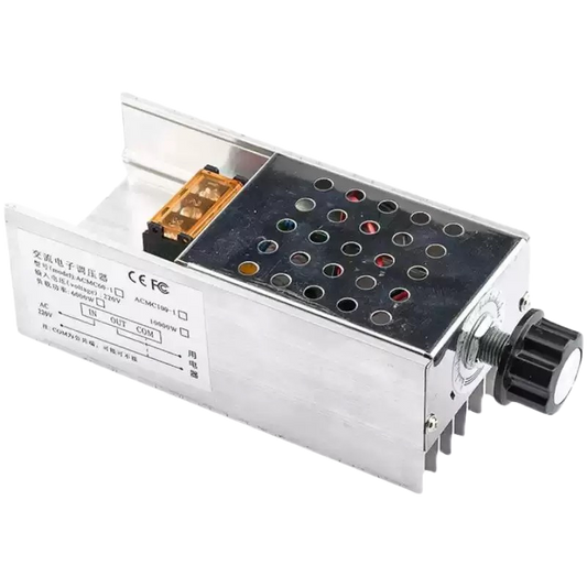 6000W 220V AC Dimmer خافض جهد تيار متردد