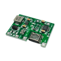 18650 DC-DC Step up 3.7V To 4V-18V 2A + Charge/Discharge Module Type-C رافع جهد و شاحن ليثيوم