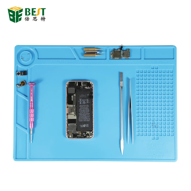 S-130+ Maintenance Insulation Magnetic Heat Resistant Silicone Pad 25*35cm