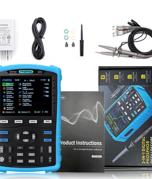 FNIRSI® DPOX180H 2 Channel 180MHZ 2-IN-1 Digial Phosphor Oscilloscope & Function Generator