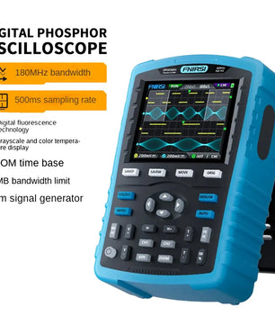 FNIRSI® DPOX180H 2 Channel 180MHZ 2-IN-1 Digial Phosphor Oscilloscope & Function Generator