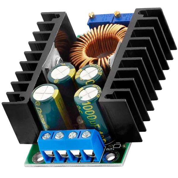 XL4016 300W DC-DC Max 9A Step Down Buck Converter Adjustable 5-40V To 1.2-35V خافض جهد