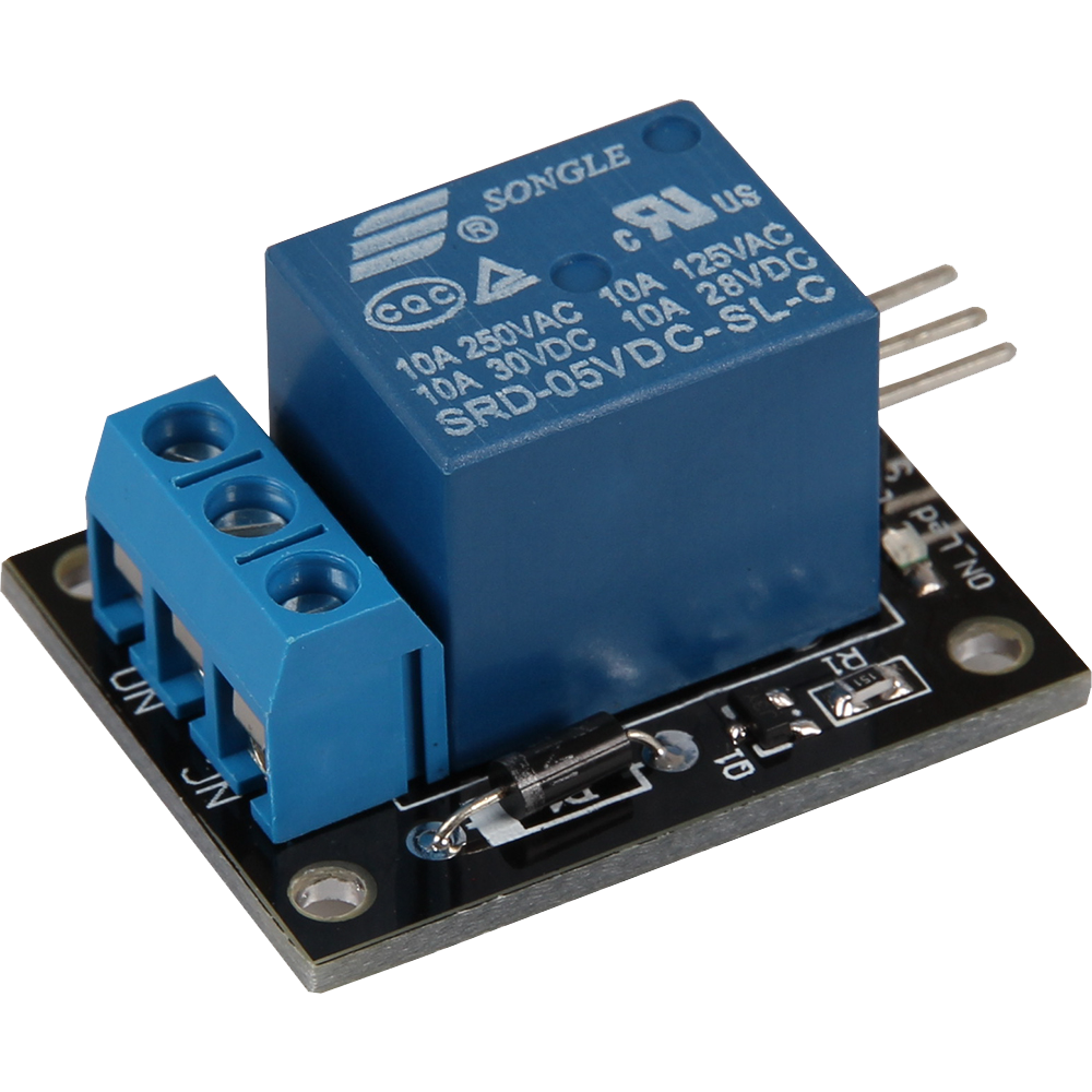 5V 1 Channel Relay Module موديل ريلي فردي