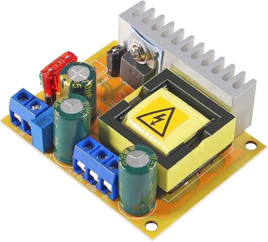 DC-DC High Voltage Boost Converter 8V-32V to 45V-390V ZVS Step-up Booster Module رافع جهد