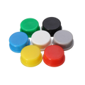 12*12mm Push Button Cap مغطة بش بطم