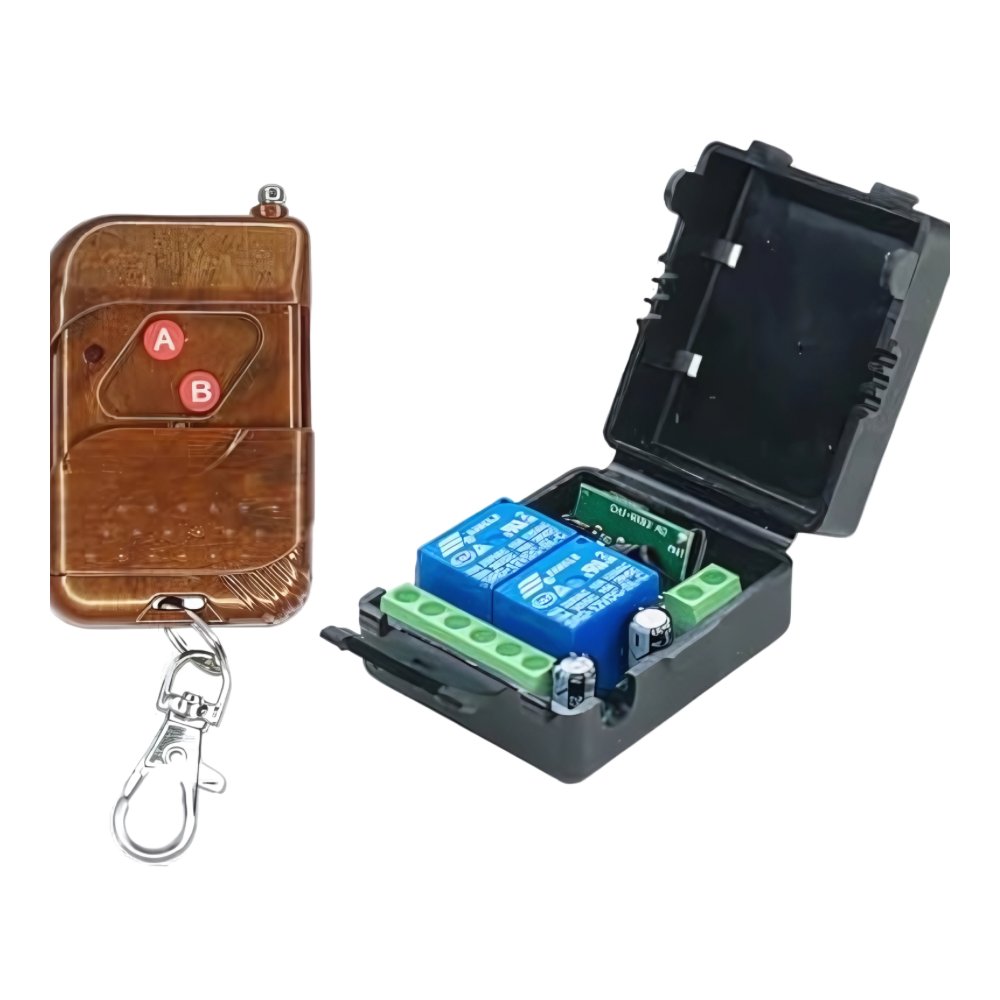 2 Channel 12V Relay 315Mhz + Remote Module