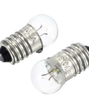 3.8v Light Bulb + Holder لامبة مع قاعدة