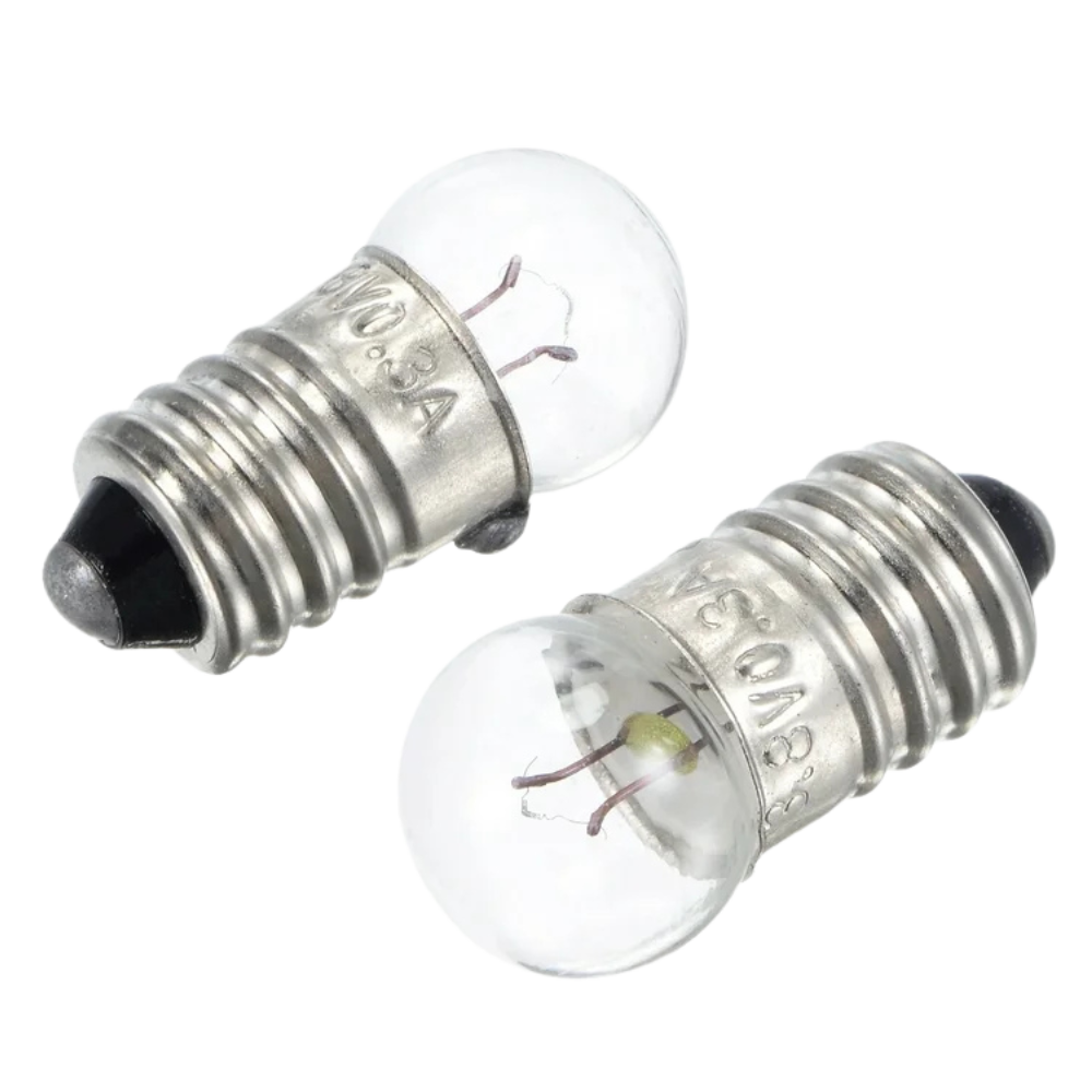 3.8v Light Bulb + Holder لامبة مع قاعدة