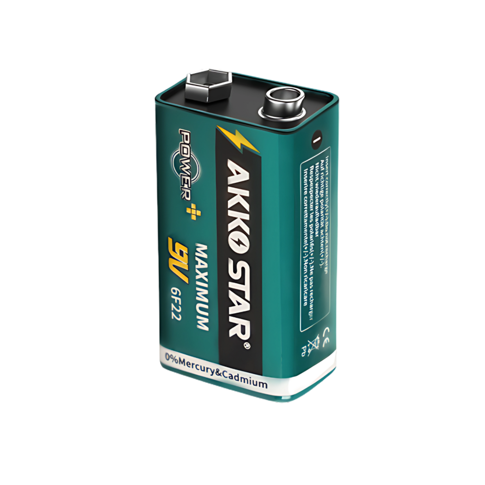 Akko Star 9V Battery بطارية