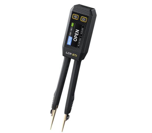 FNIRSI® LCR-ST1 Mini Smart Digital Tweezer LCR SMD ESR Tester ملقاط قياس ديجيتال