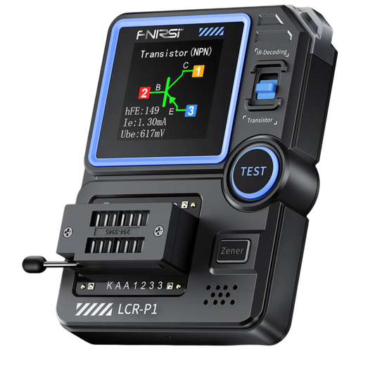 FNIRSI® LCR-P1 Multifunction Transistor Capacitor Tester