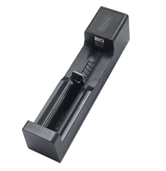 1X 18650 Lithium Battery Charger شاحن بطارية ليثيوم فردي