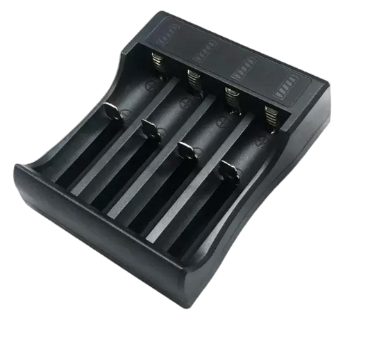 4x 18650 Lithium Battery Charger شاحن بطارية ليثيوم رباعي