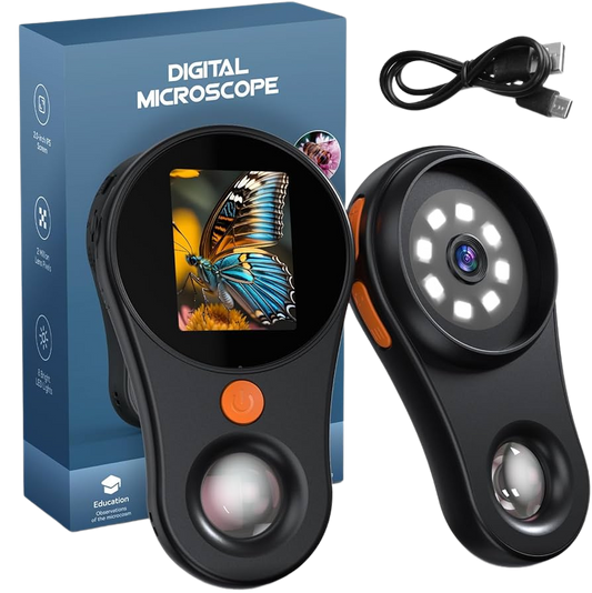 Digital Handheld Microscope 500x مكبر ديجيتال محمول