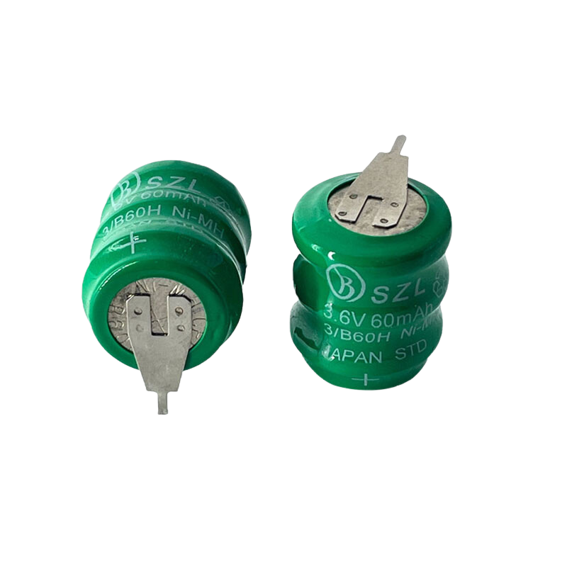 3.6V 60mAh Rechargeable Ni-MH Battery