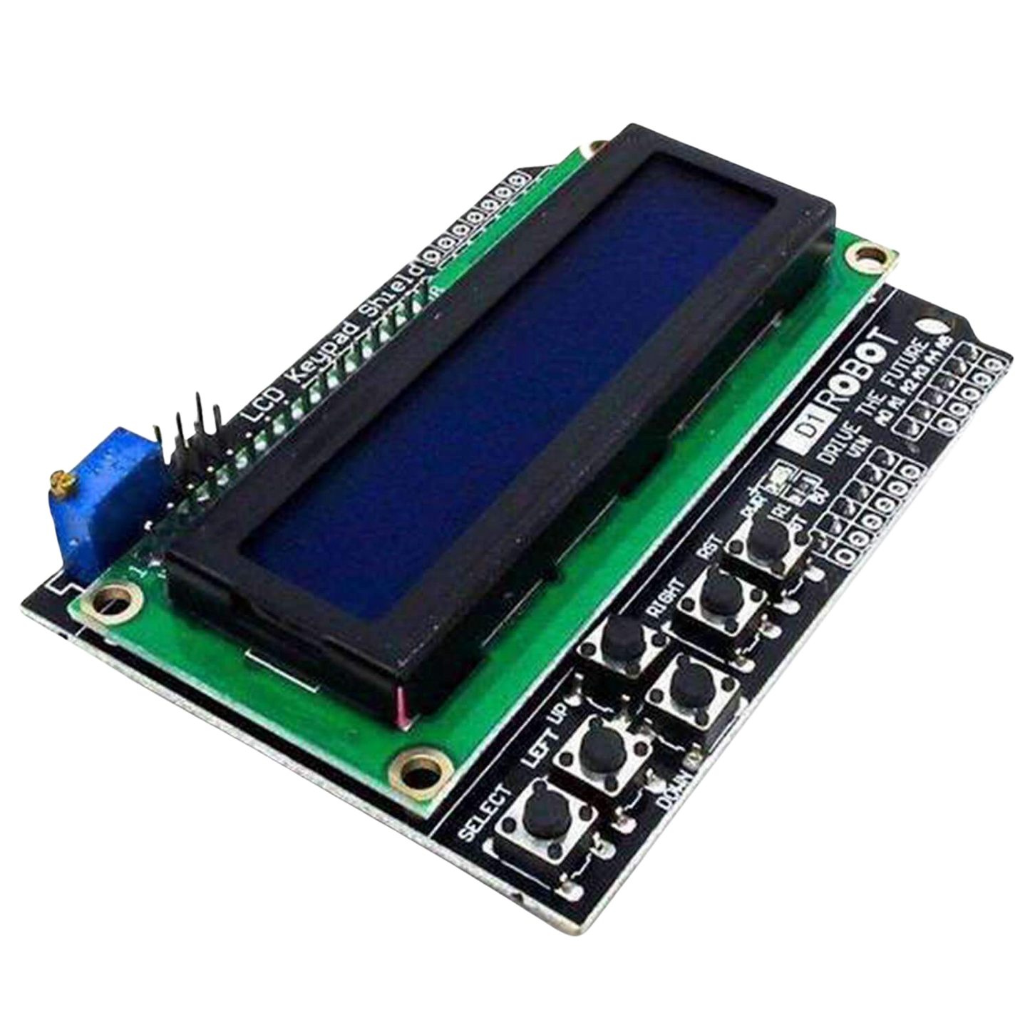LCD 2x16 Display Keypad Shield