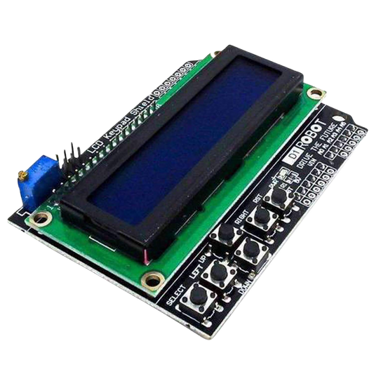 LCD 2x16 Display Keypad Shield