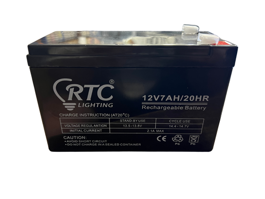 12V 7A Rechargeable Battery بطارية إعادة شحن