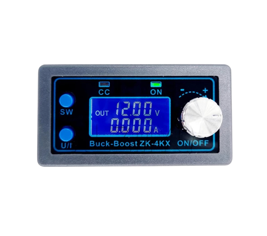ZK-4KX Buck-Boost CC Cv module 0-30v 0-4A موديل رافع و خافض جهد و تيار