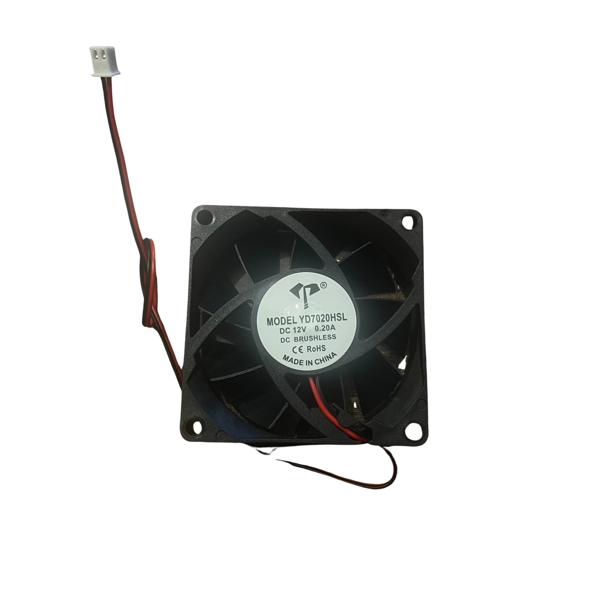 12V DC 0.2A 7025 Cooling Fan 70x25mm مروحة تبريد