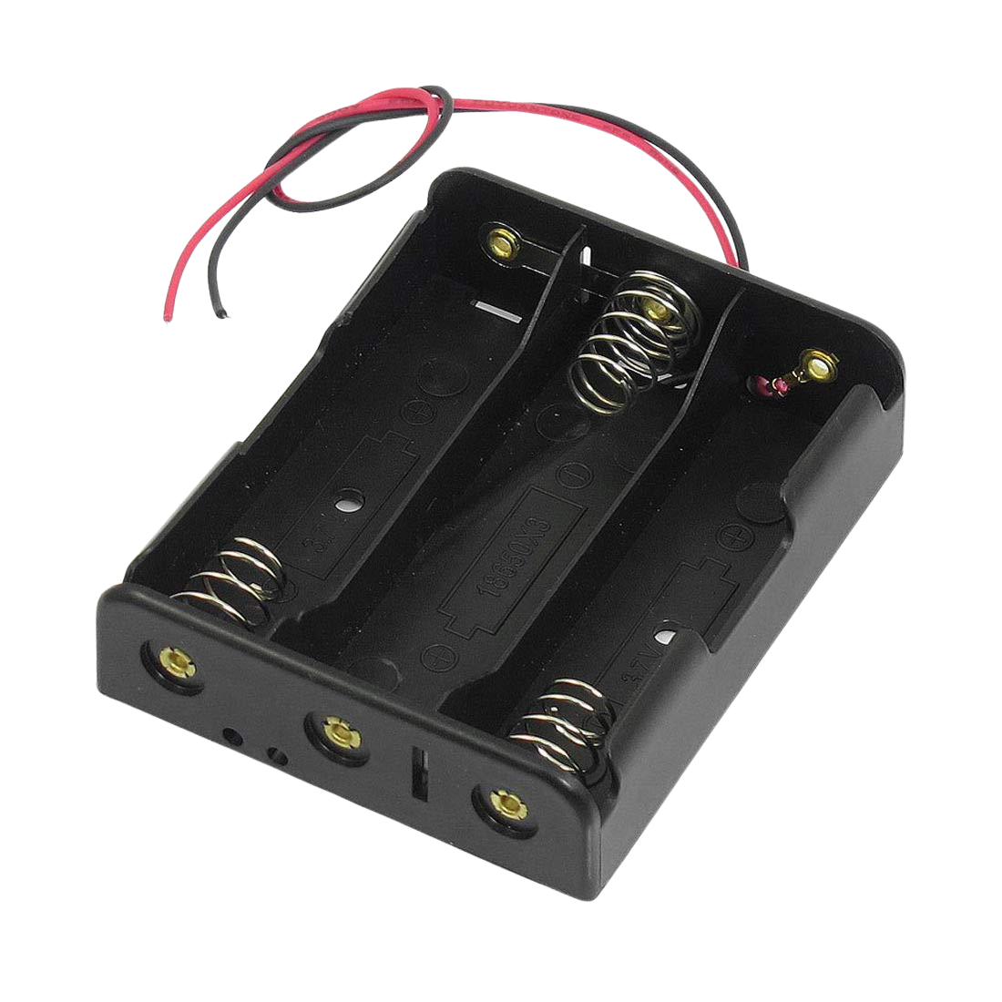 3x 18650 3.7V Battery Holder حاملة بطاريات ثلاثية