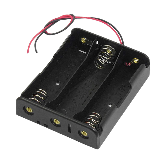 3x 18650 3.7V Battery Holder حاملة بطاريات ثلاثية