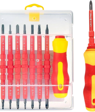 14 IN 1 500V Insulated Electrician Screwdriver Set