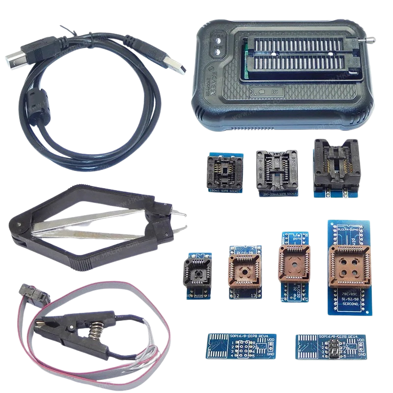 XGECU T48 Universal Programmer + 10 Adapters مبرمجة شاملة