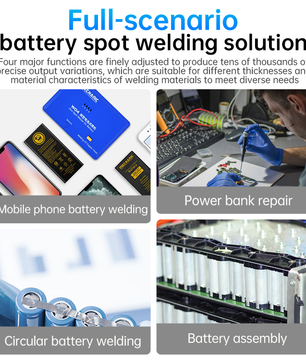 FNIRSI® SWM-20 1200A Dual-Pulse 2-In-1 Portable Battery Spot Welder