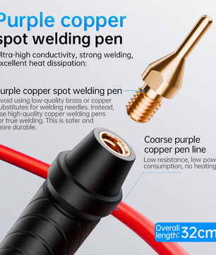 FNIRSI® SWM-20 1200A Dual-Pulse 2-In-1 Portable Battery Spot Welder