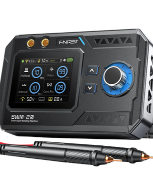 FNIRSI® SWM-20 1200A Dual-Pulse 2-In-1 Portable Battery Spot Welder