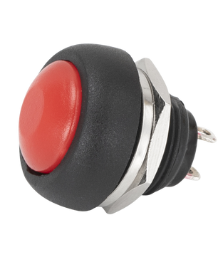 PBS-33B 1A 250VAC / 3A 125VAC 12mm Mini Round Momentary Push Button Switch