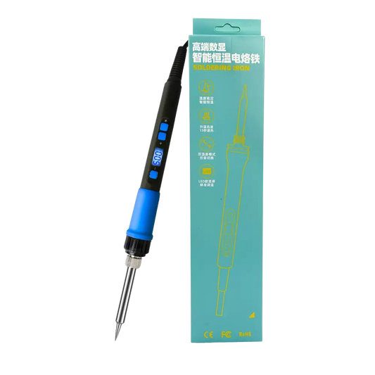 80W Digital Display Adjustable Temperature Soldering Iron كاوية لحام مع شاشة