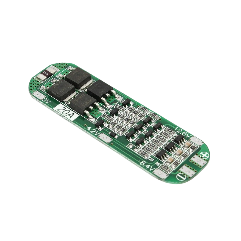 BMS 3 Series 3S 20A 11.1V/12V/12.6V لوحة شحن ثلاثة خلايا
