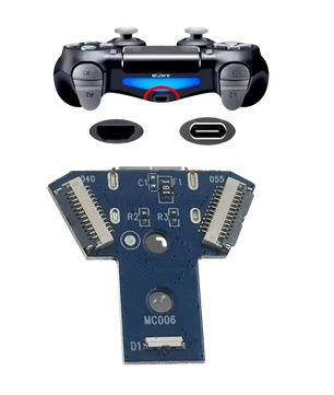 PS4 Type-C JDS-040/055 Controller Charging Port لوحة شحن تايب سي